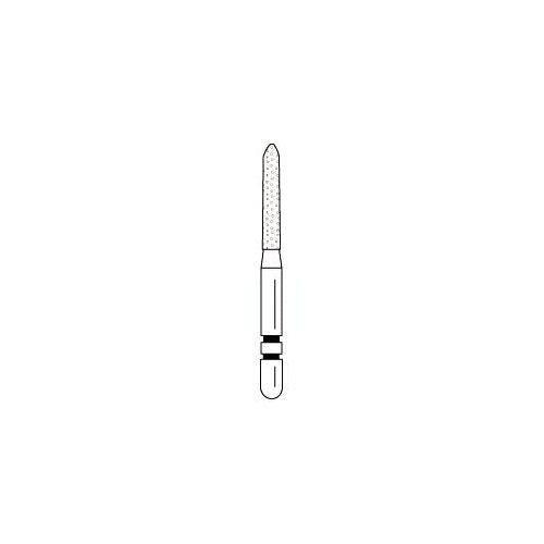Abrasive Technology Two Striper FG Friction Grip #251.8 Bevel End Cylinder Coarse Grit Diamond Burs 5/Pk Abrasive Technology Two Striper FG Friction Grip #251.8 Bevel End Cylinder Coarse Grit Diamond Burs 5/Pk